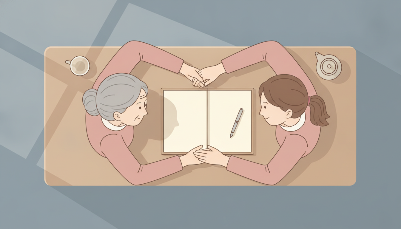 1-3. 受贈者の合意をとり、贈与契約書を作成する